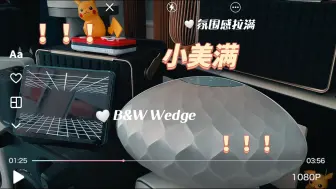 Descargar video: B&W Wedge 小美满