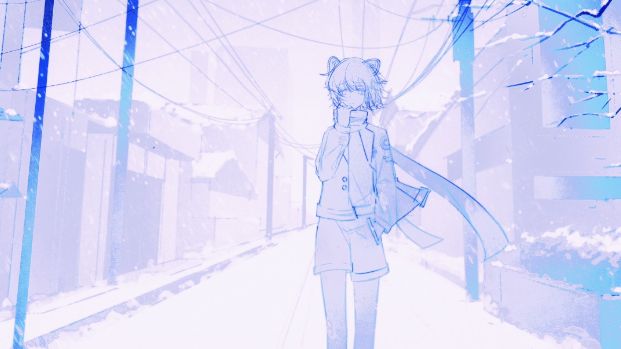 【诗岸/原创】无能的我今天也在窗外看雪.哔哩哔哩bilibili