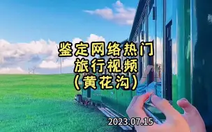 Video herunterladen: 网络热门旅行景区乌兰察布黄花沟到底值不值得来？