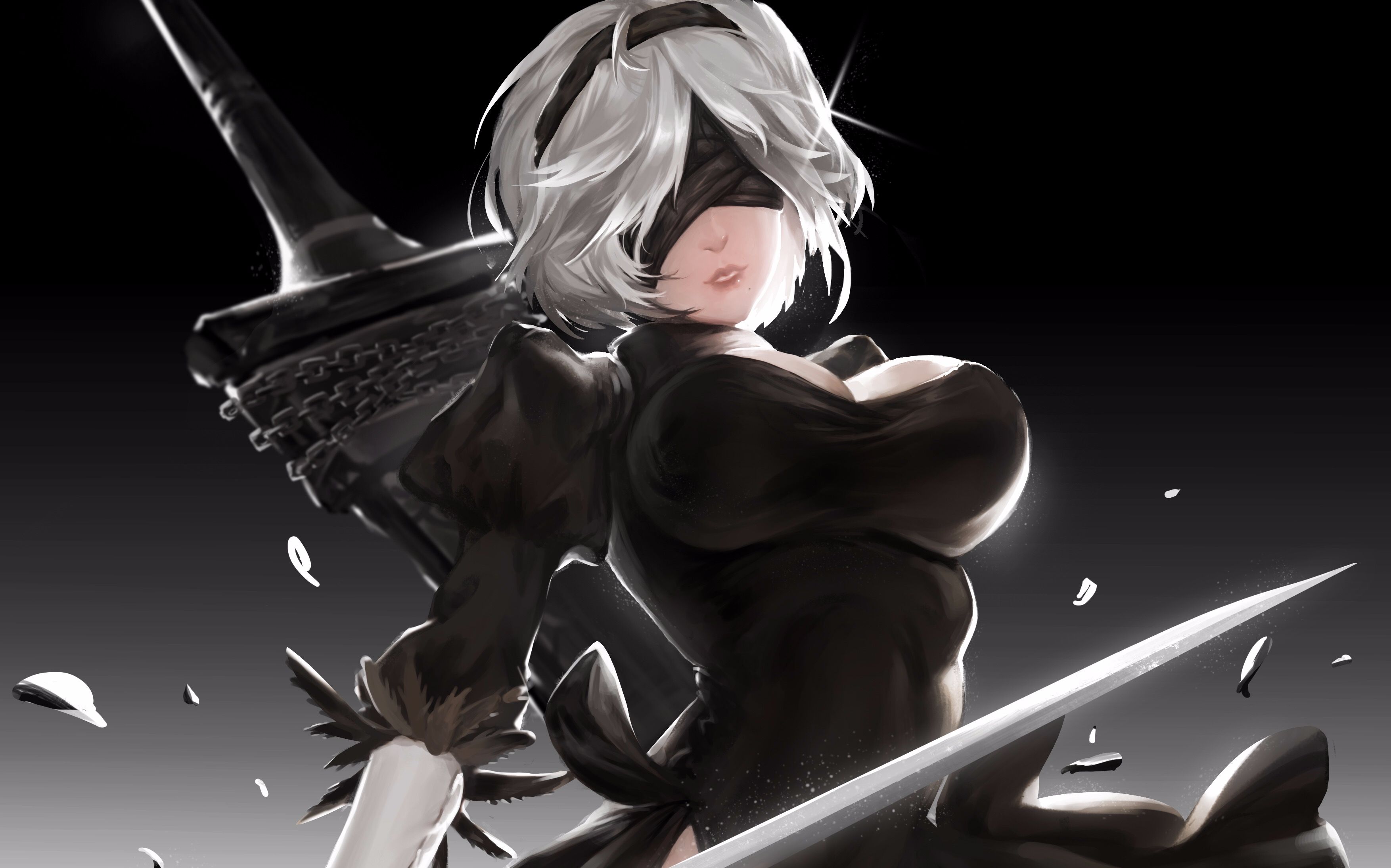 【尼尔机械纪元】全结局演示 a结局