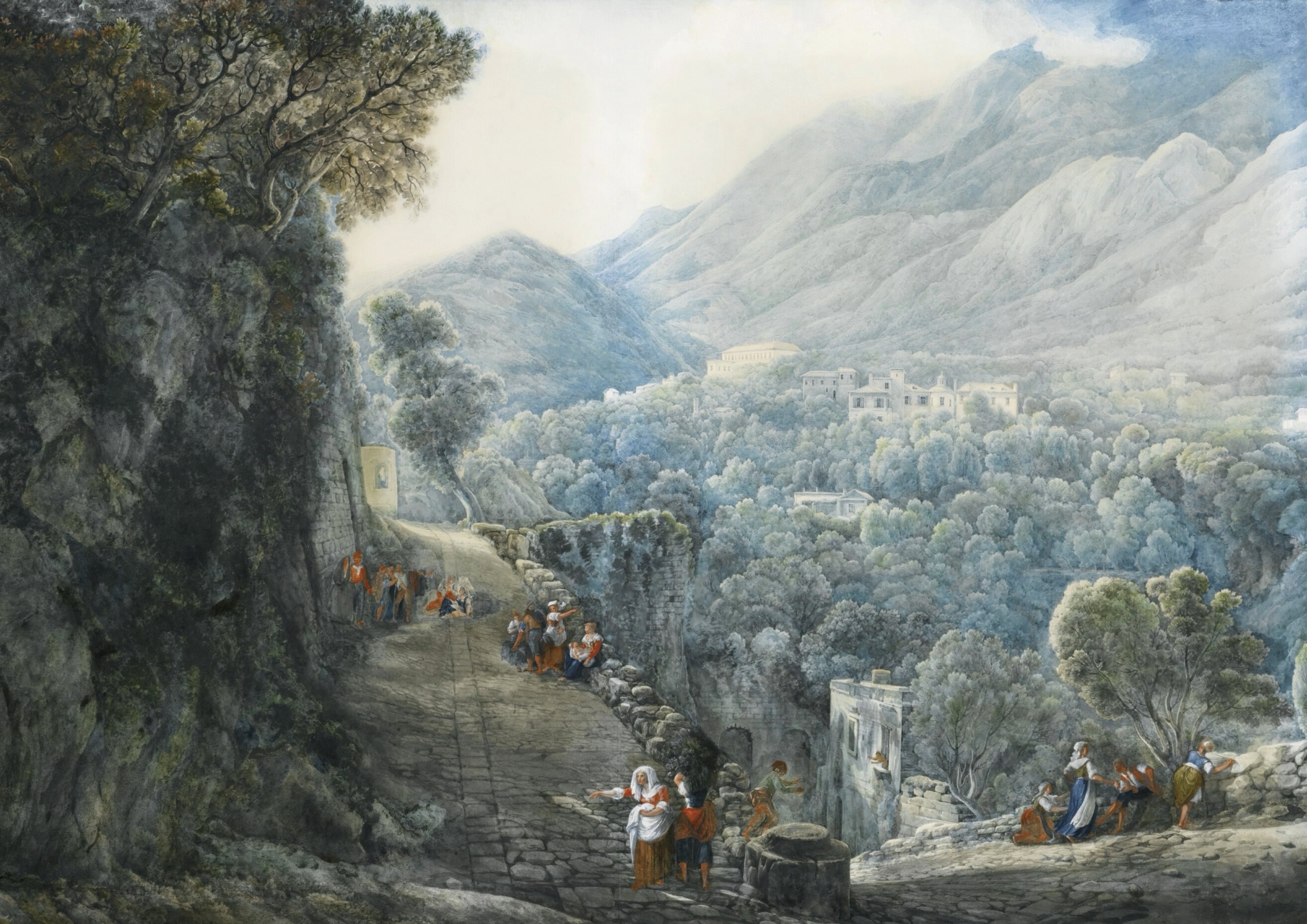 艺术鉴赏|前浪漫主义画家-路易斯·杜克罗斯louis ducros