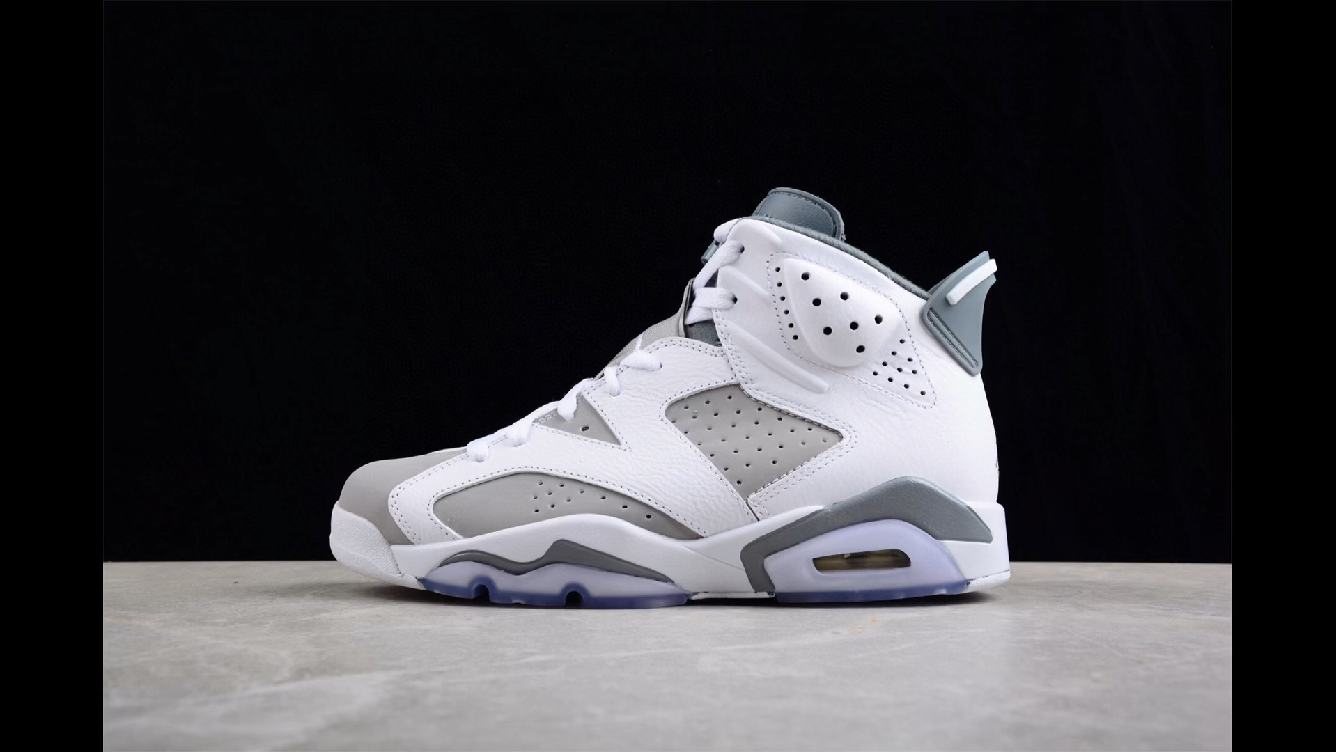 乔丹 Air Jordan 6 Cool Grey AJ6 白灰山羊酷灰篮球鞋CT8529100哔哩哔哩bilibili