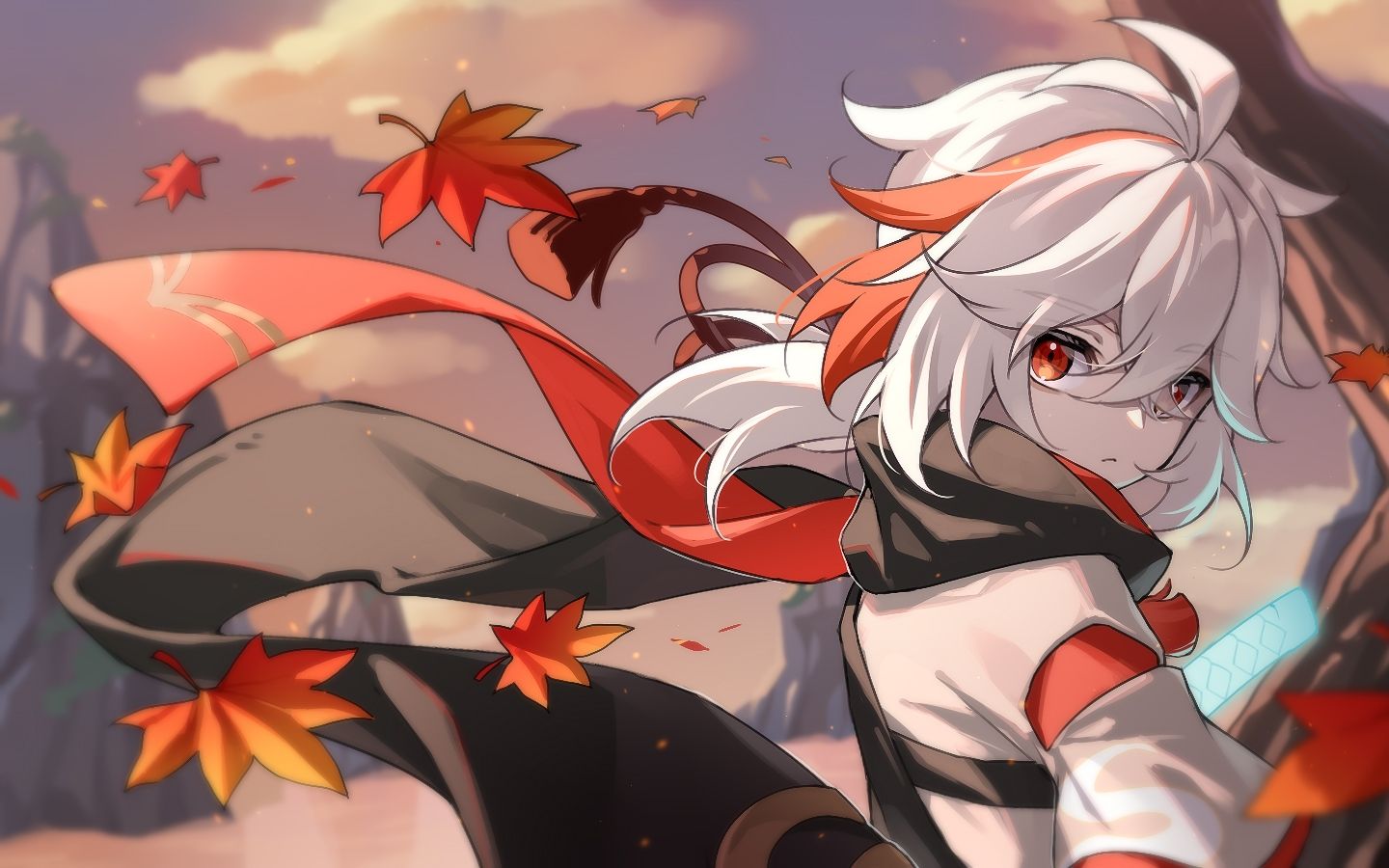 只狼原神mod枫原万叶红叶逐荒波