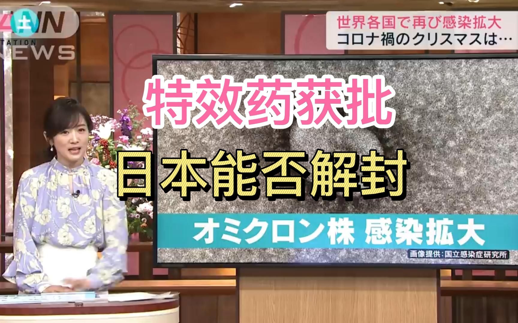 日本承认新冠特效药,是否会因此提早开放留学生入境,听听日本专家是怎么说的 含字幕哔哩哔哩bilibili