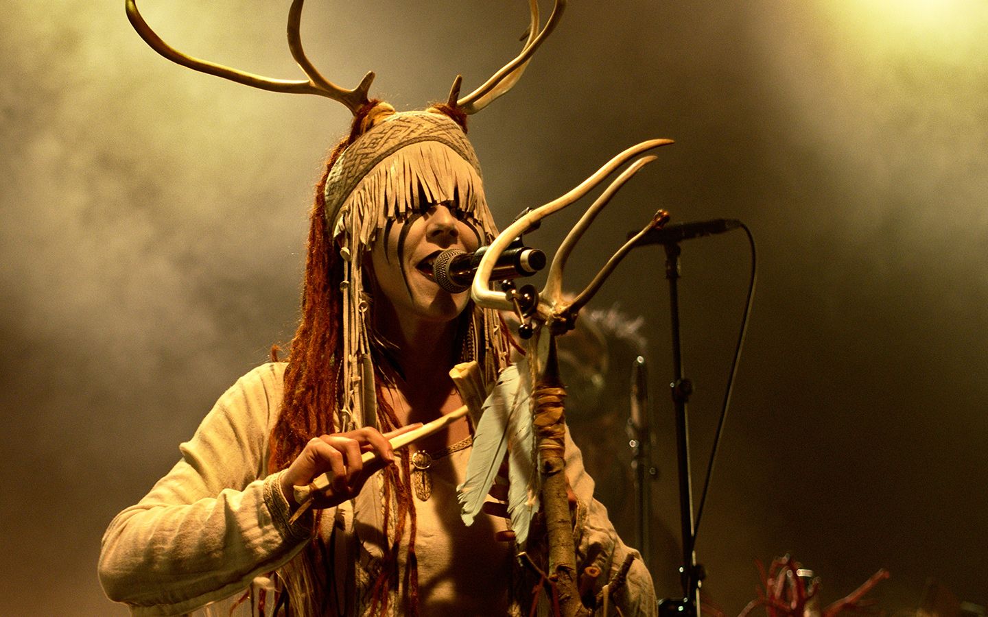 来自北欧远古的天籁heilung实验民谣乐团2021年恶魔岛音乐节专场演出