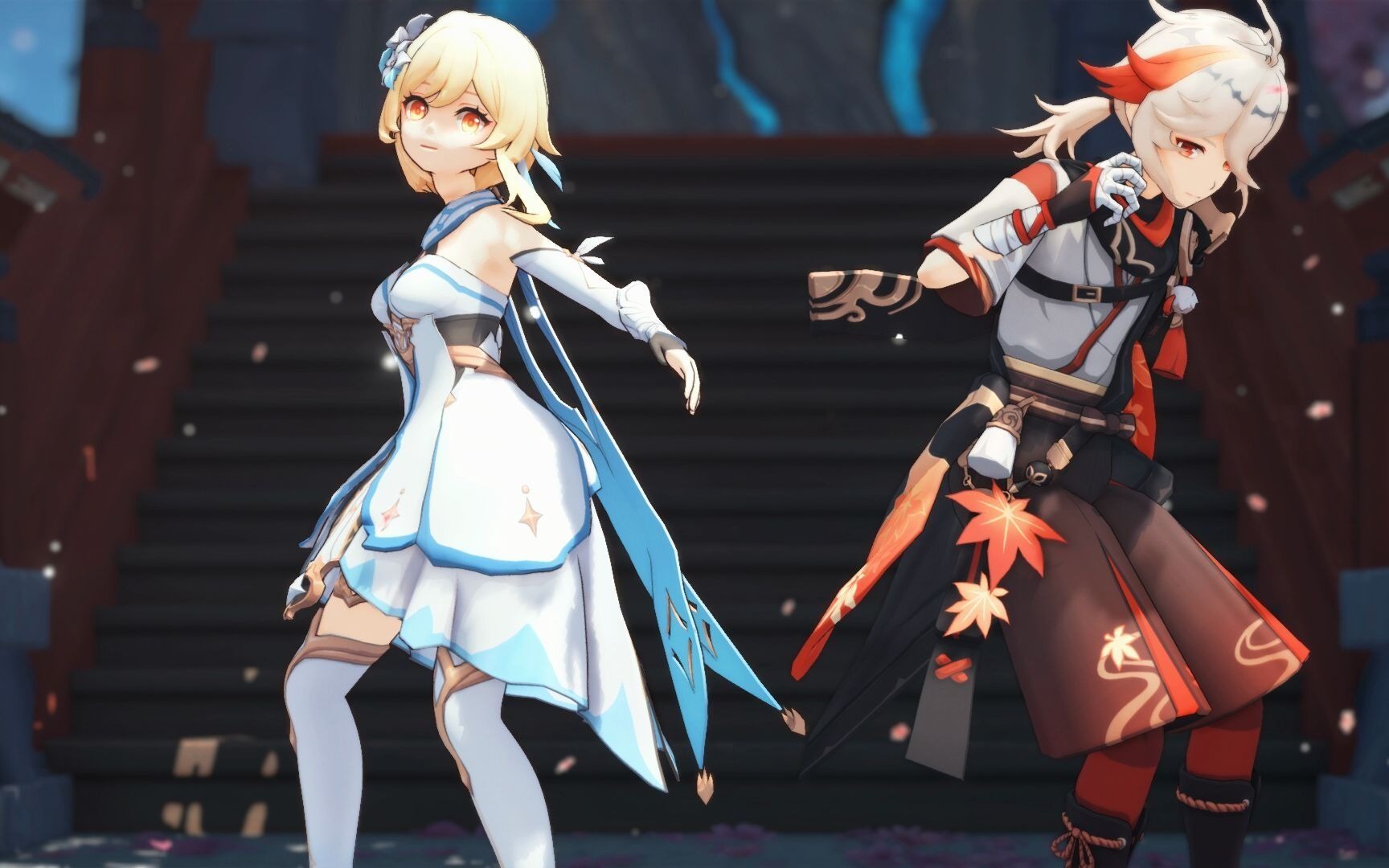 【原神新人作】枫原万叶和荧的no title 78那一刻对你一刀倾心78