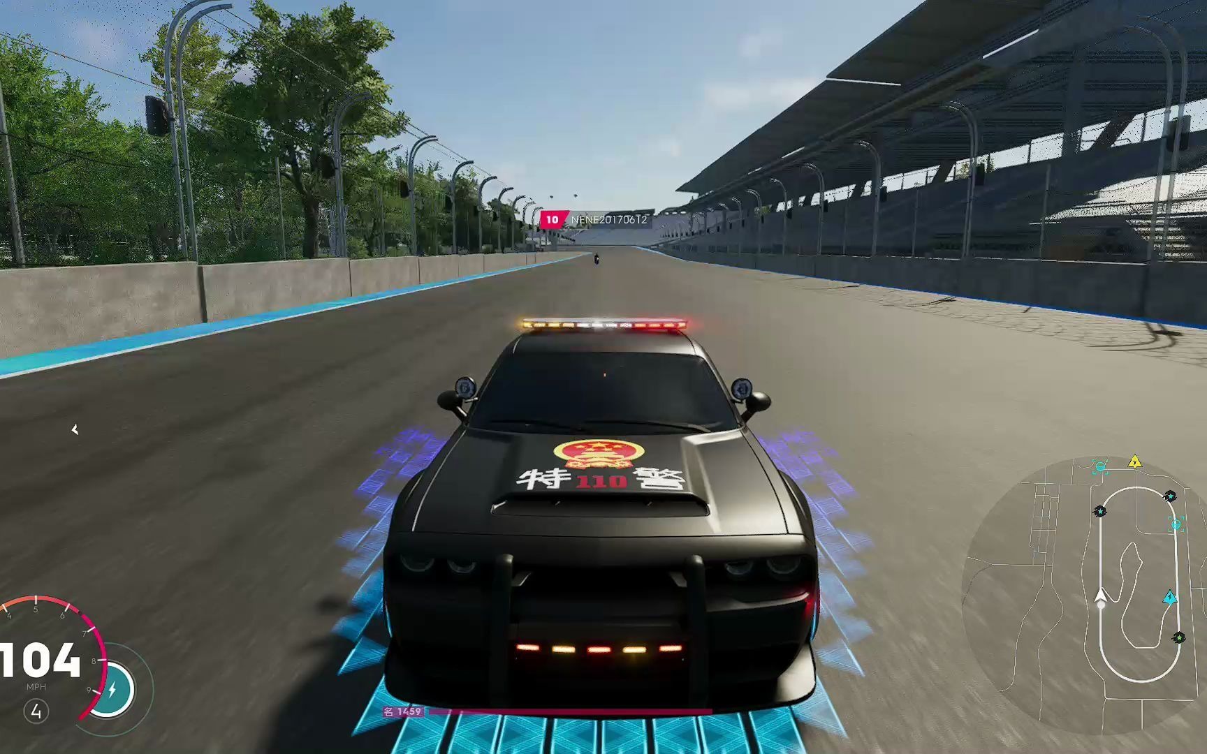 飙酷车神2 道奇恶魔警车展示_哔哩哔哩_bilibili