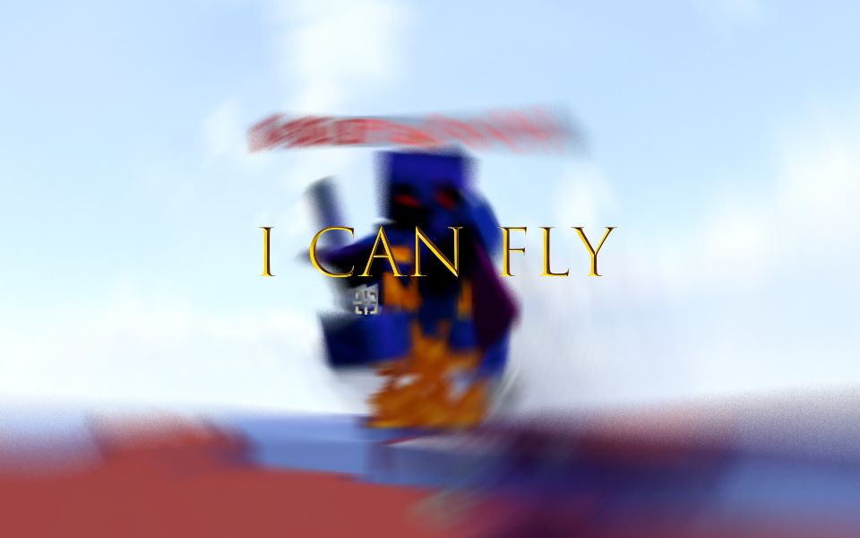 [图]“I Can Fly”