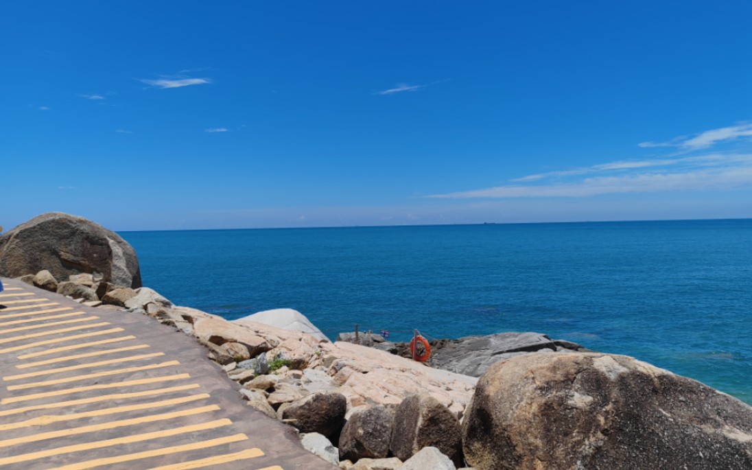 和好朋友去惠州看海了