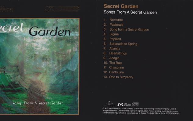 [图]Secret Garden - Songs From a Secret Garden ARM24K