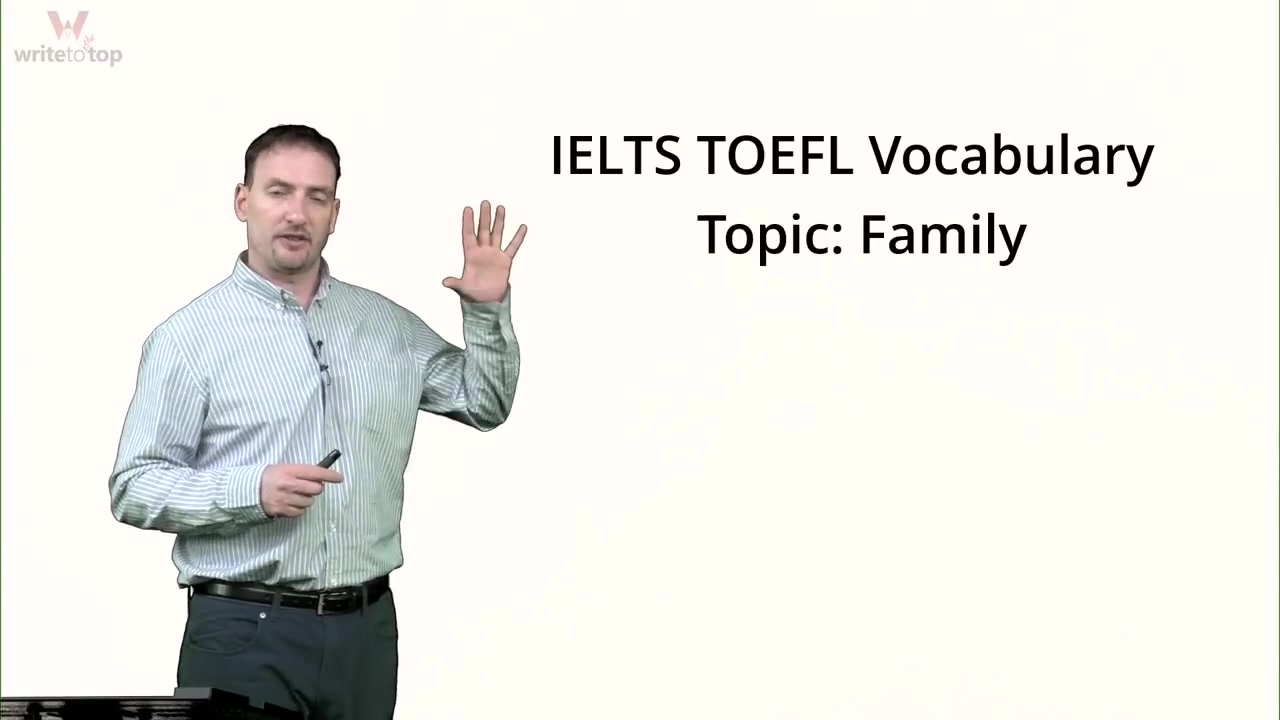 [图]雅思托福词汇 家庭 IELTS TOEFL Vocabulary_ Family