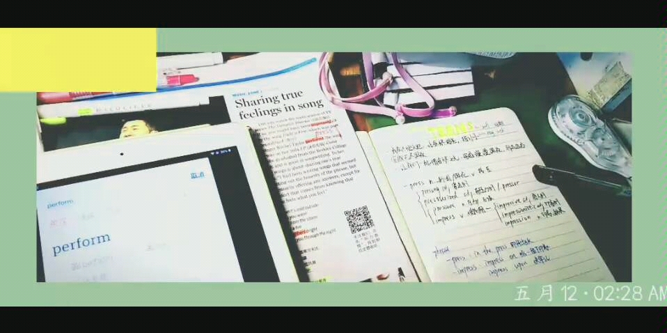 [图]｜STUDY WITH CHERRY①｜中考｜二十一世纪英语报｜下午学习