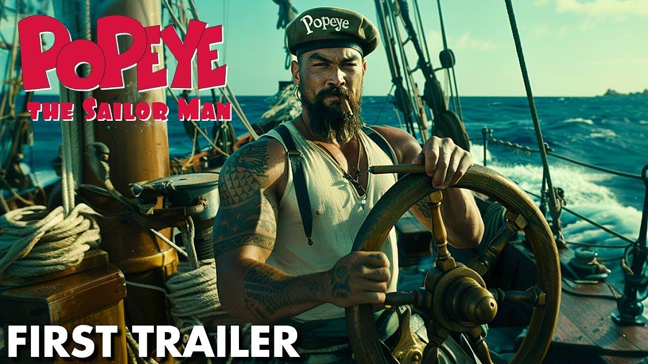 海王杰森莫玛《大力水手真人版》先导预告片_明年2月30日上映