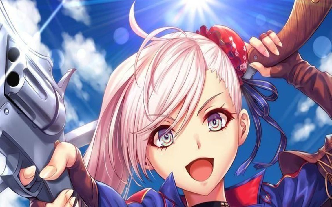 [fgo国服]水武藏3t情人节活动高难~见识下泳装剑豪的力量