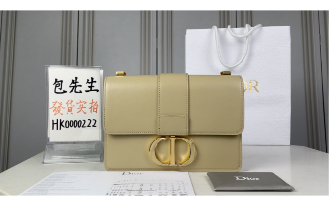 Dior迪奥女包 Montaigne 30蒙田老花邮差包链条包斜挎包哔哩哔哩bilibili