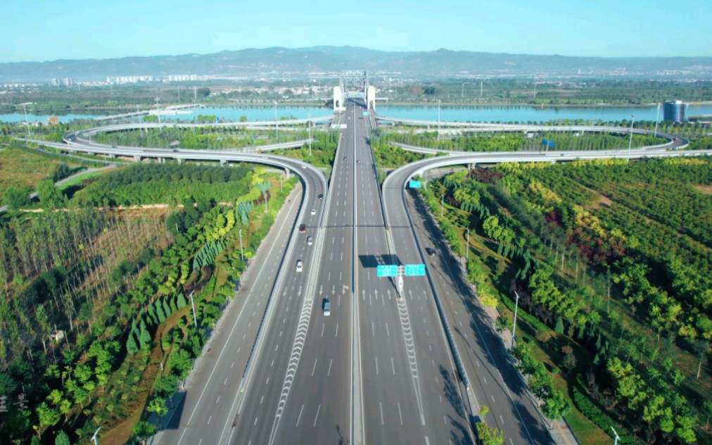 山西太原汾东大街美丽景色