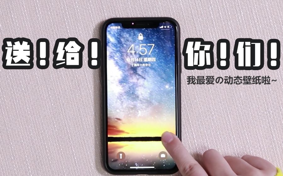 这是我拿到iPhone X的第40天!送给你们……………………………………我最爱的36张动态壁纸!哔哩哔哩bilibili