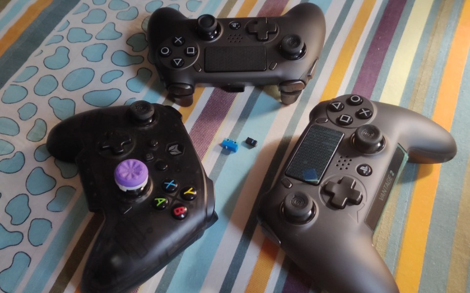 墨将2pro scuf精英ds4手柄改微动扳机无虚位的分享演示