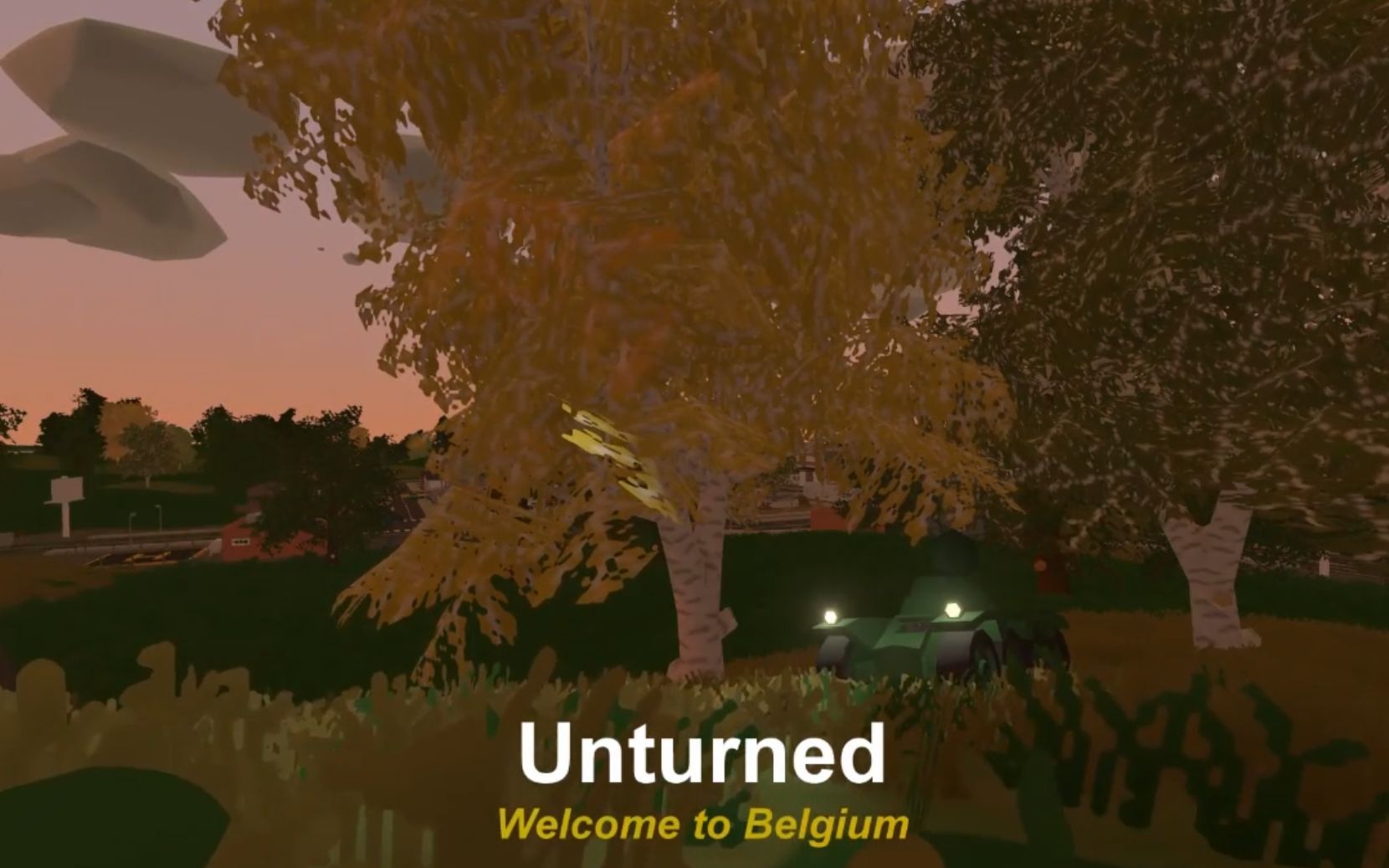 unturned未转变者33000全新版本比利时地图来袭