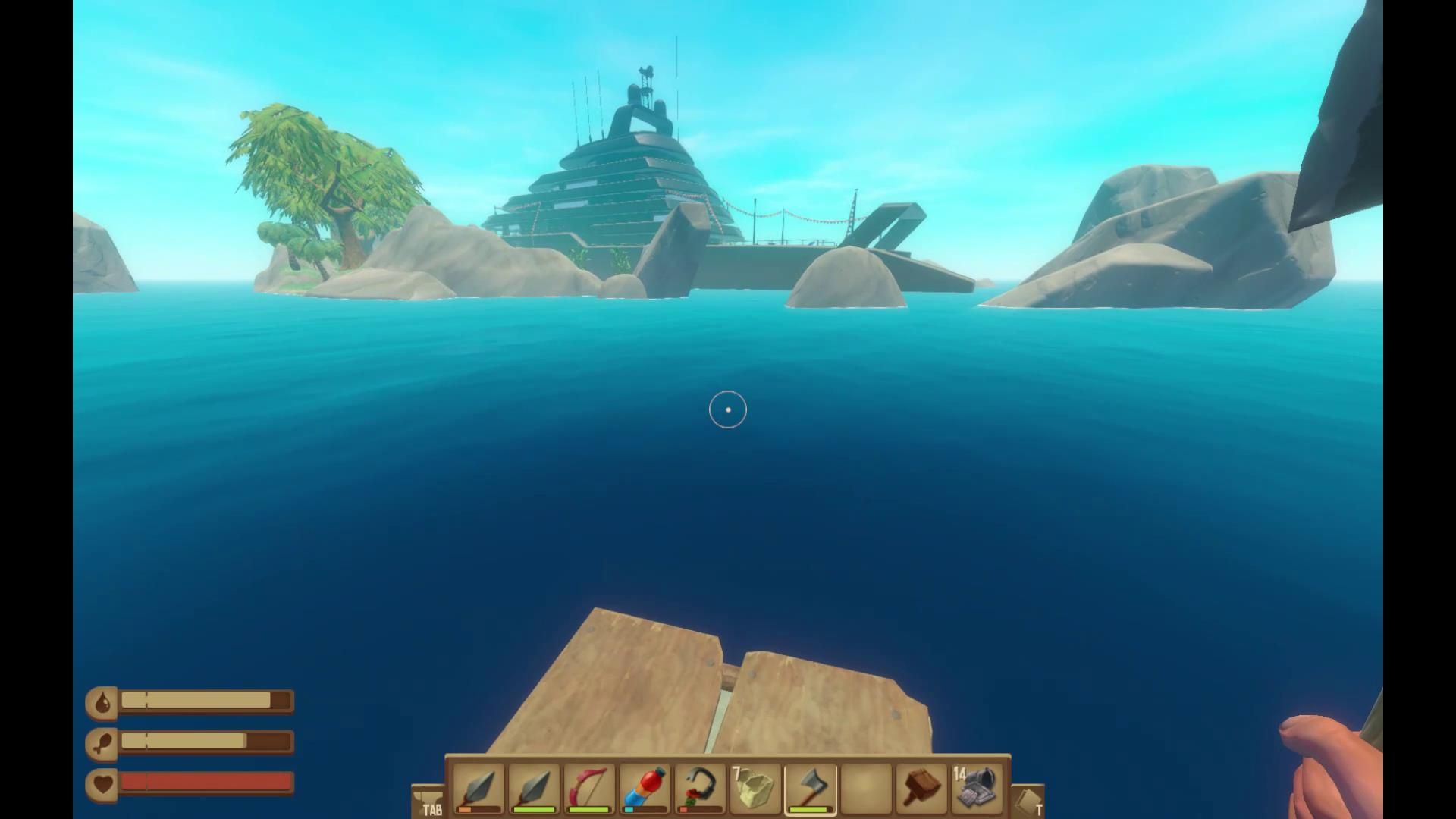 【raft】【第一次单人通关日记】第十集:剧情二:老鼠船