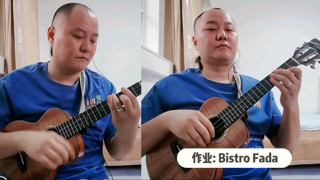 [图]【吉普赛爵士/Swing系列】Bistro Fada 《午夜巴黎BGM》Ukulele Cover