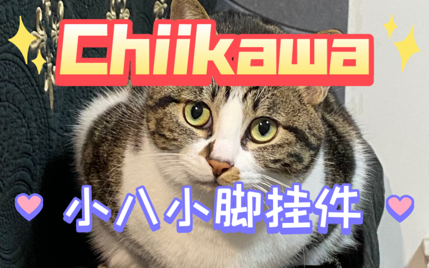 【chiikawa】原来chiikawa小脚挂件就在身边哔哩哔哩bilibili