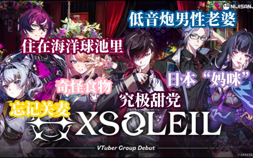 [图]【熟】11分半看完Xsoleil全员出道直播【NIJISANJI EN】