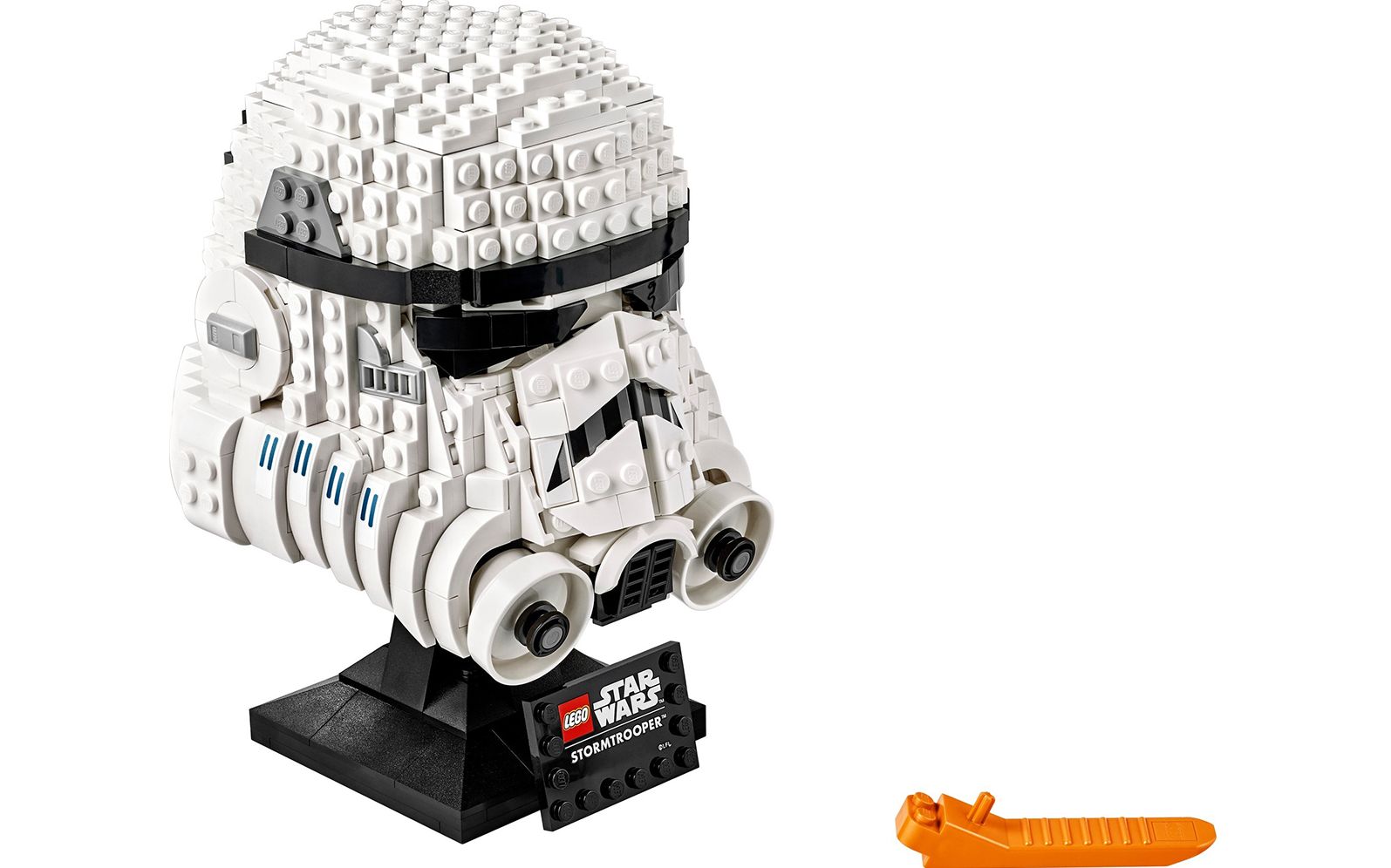 乐高lego 75276 星球大战 暴风兵头像雕塑 2020速拼评测_哔哩哔哩