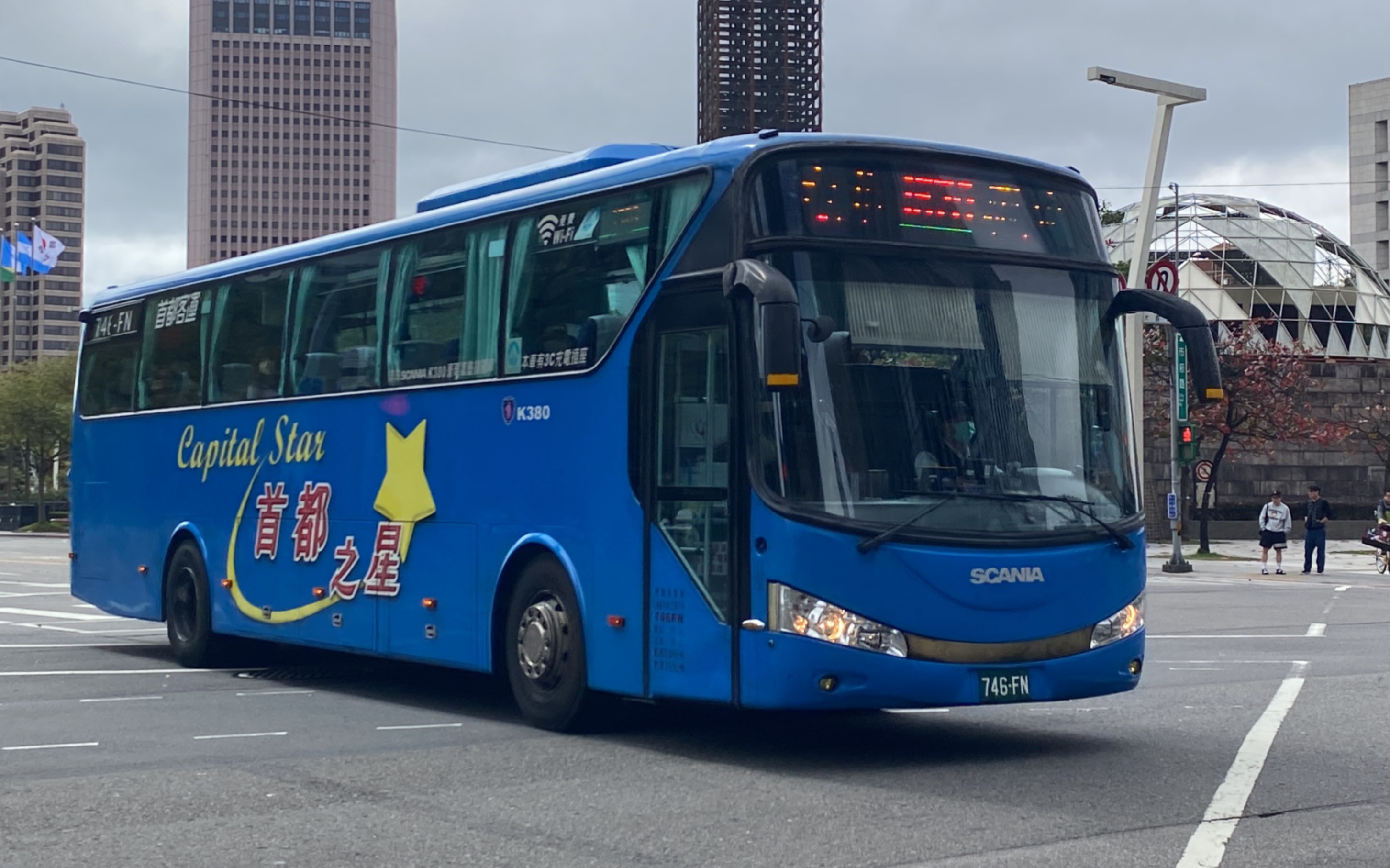 首都客運 scania k380國道巴士 1570路 746-fn