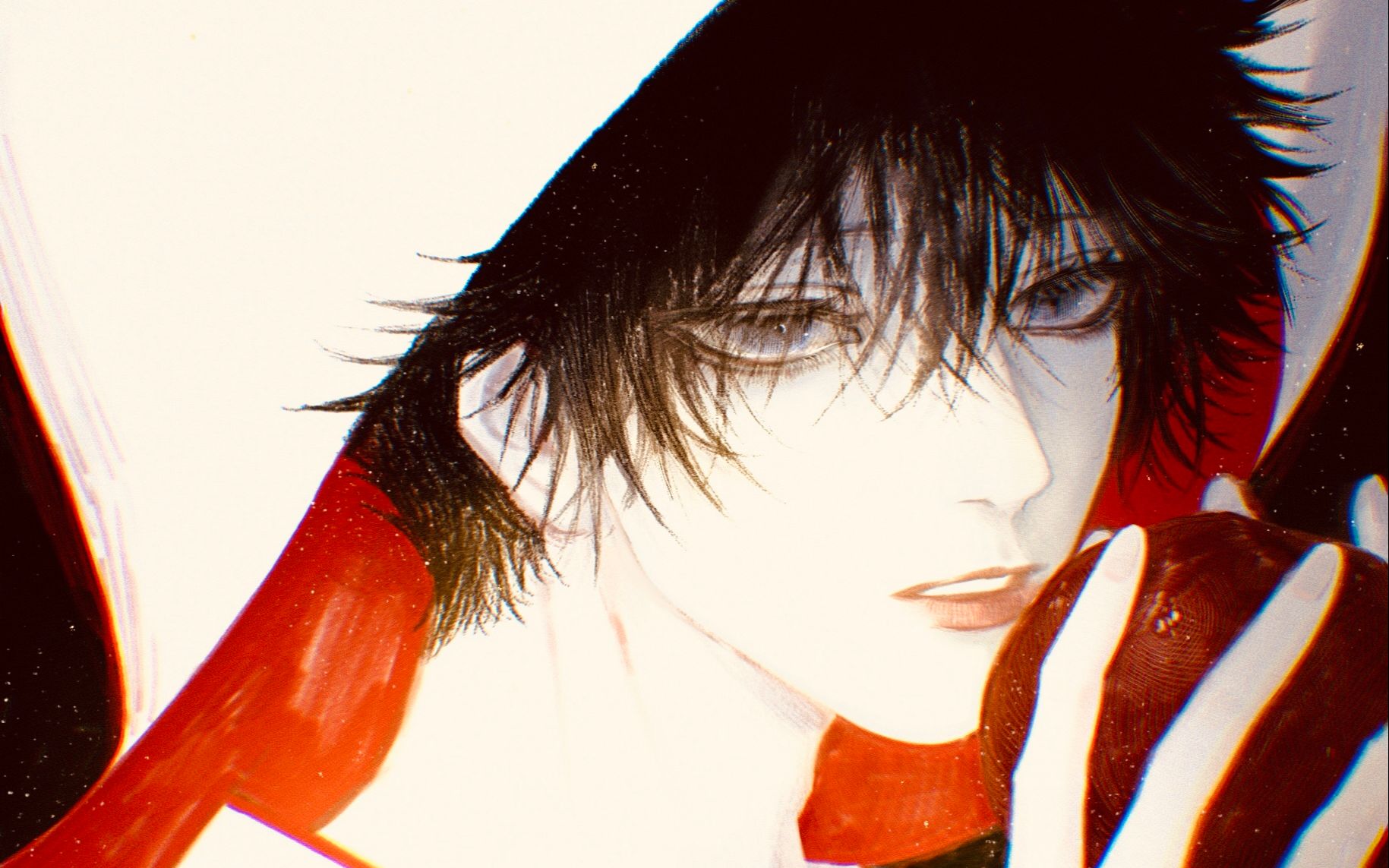 【Procreate】伏黑惠 白无垢 | 摸鱼练习 | 绘画过程 |_哔哩哔哩_bilibili