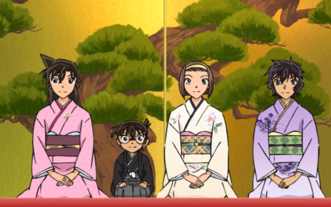 名侦探柯南2021新年祝福有真园和世良出场哟