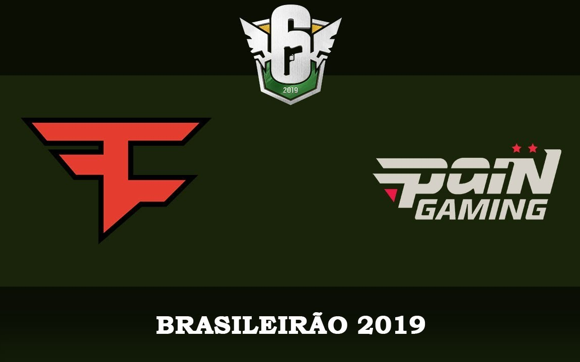 Rainbow6Brazil 2019FaZe Clan vs paiN Gaming银行、领事馆哔哩哔哩bilibili