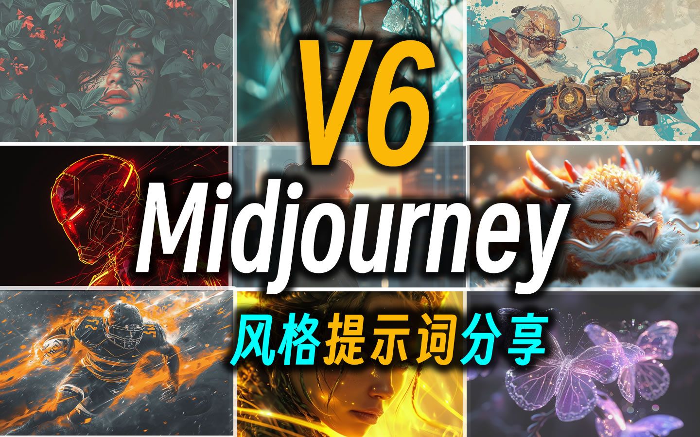 【分享】10種midjourney圖片生成風格提示詞prompt分享,喜歡直接拿走