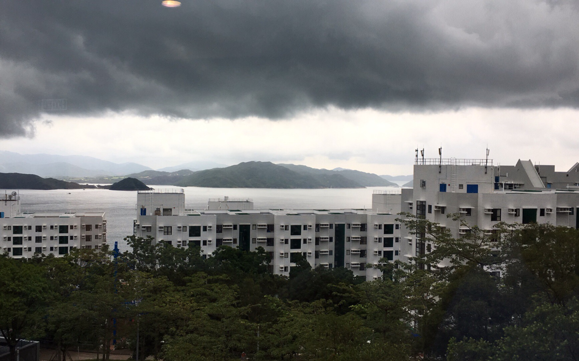 香港新界的傍晚