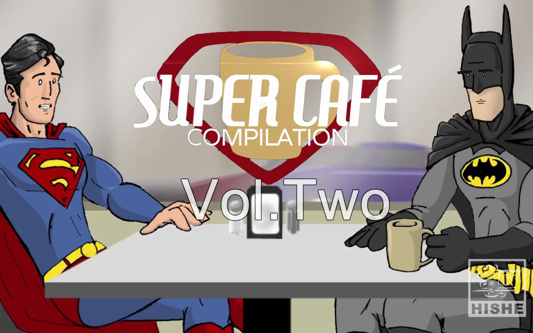Hishe 超级咖啡屋超蝙合集 Vol 2 自制中英 Super Cafe Compilation Volume Two 哔哩哔哩