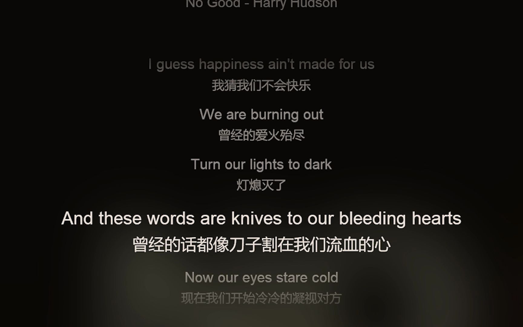 [图]个人推荐 Harry Hudson - No Good