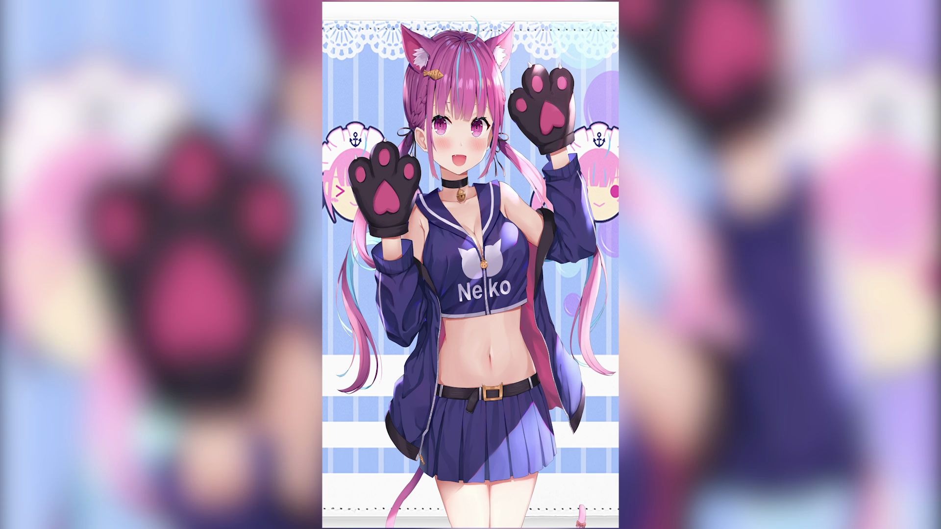 【手机动态壁纸】NEKO阿夸哔哩哔哩bilibili