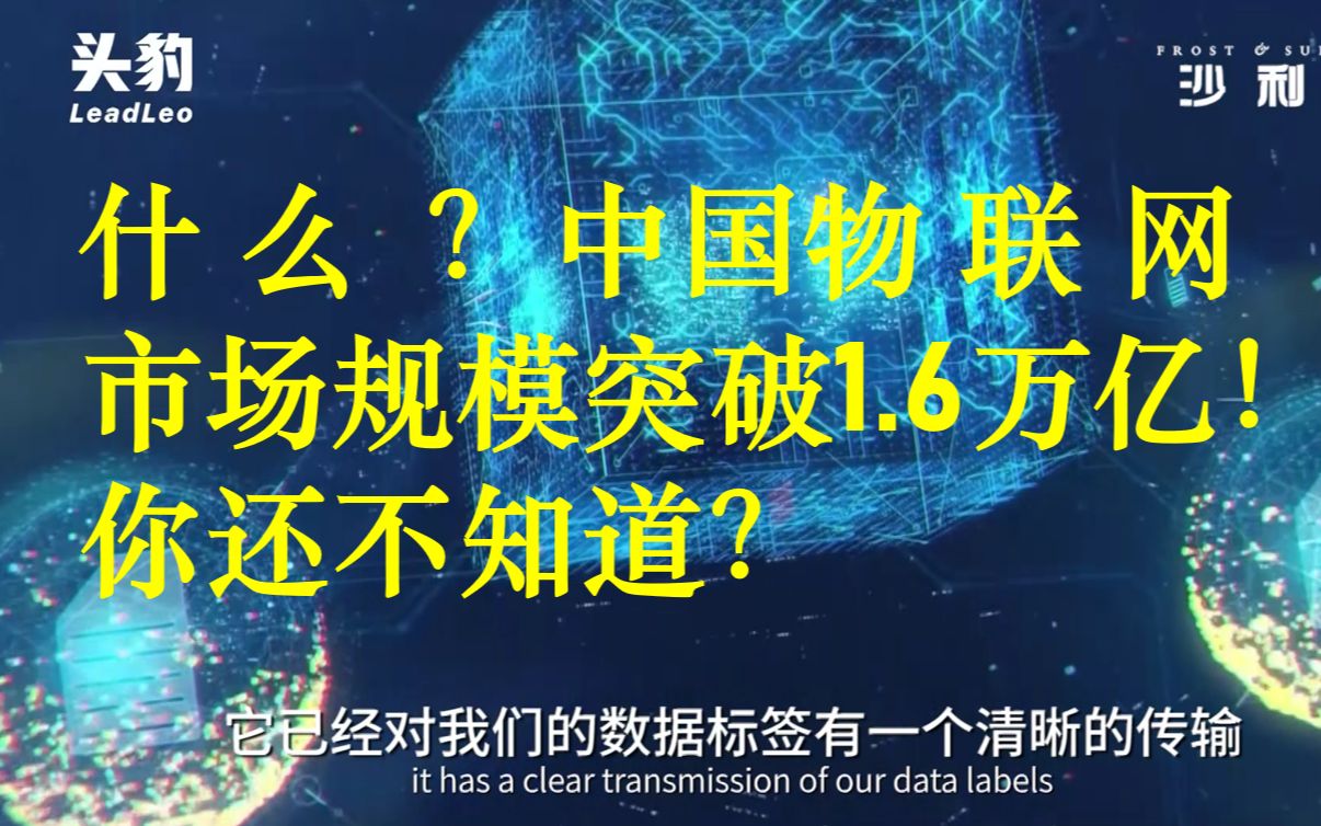 【头豹】物联网如何做到万物互联?物联网将彻底改变生活吗?实例带你快速了解物联网及行业核心知识!哔哩哔哩bilibili