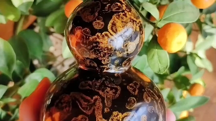 屹笙03现货一把流彩漆酒葫芦 大漆酒葫芦 滴金流彩大漆酒葫芦 非