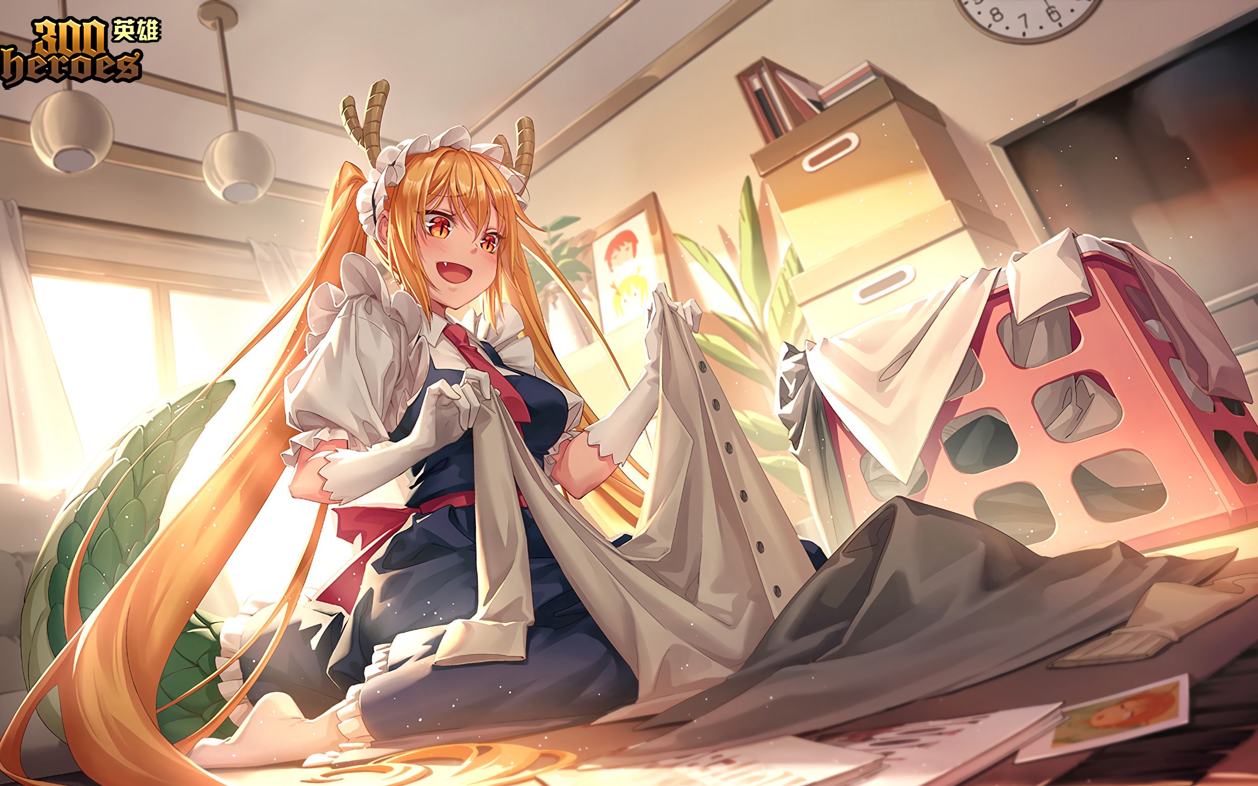【300英雄新英雄偷跑】龙女仆托尔登场,好家伙比巴依
