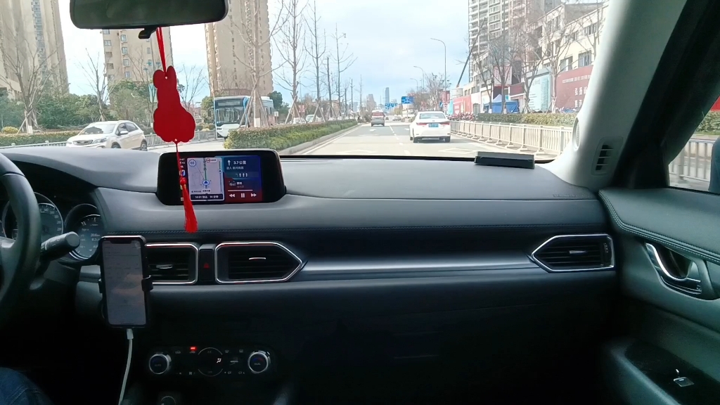 马自达cx-5副驾视角