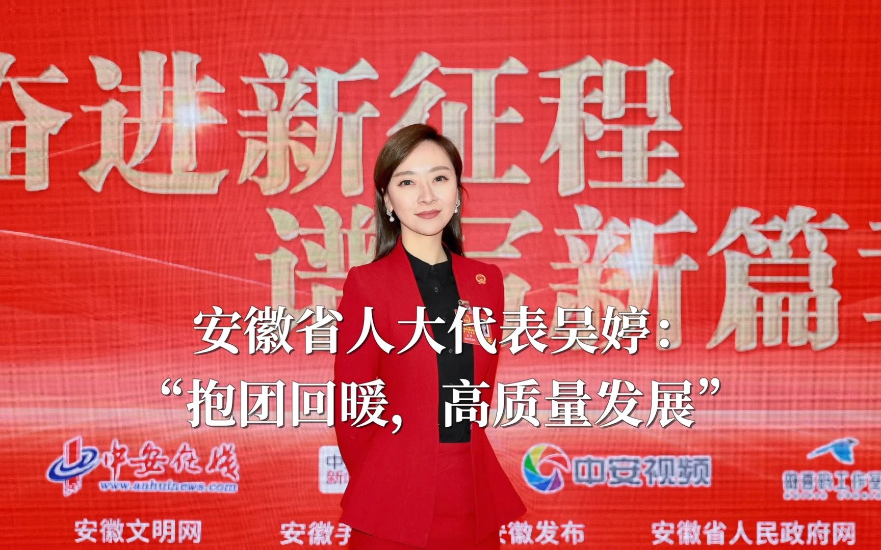 安徽省人大代表吴婷:"抱团回暖,高质量发展"