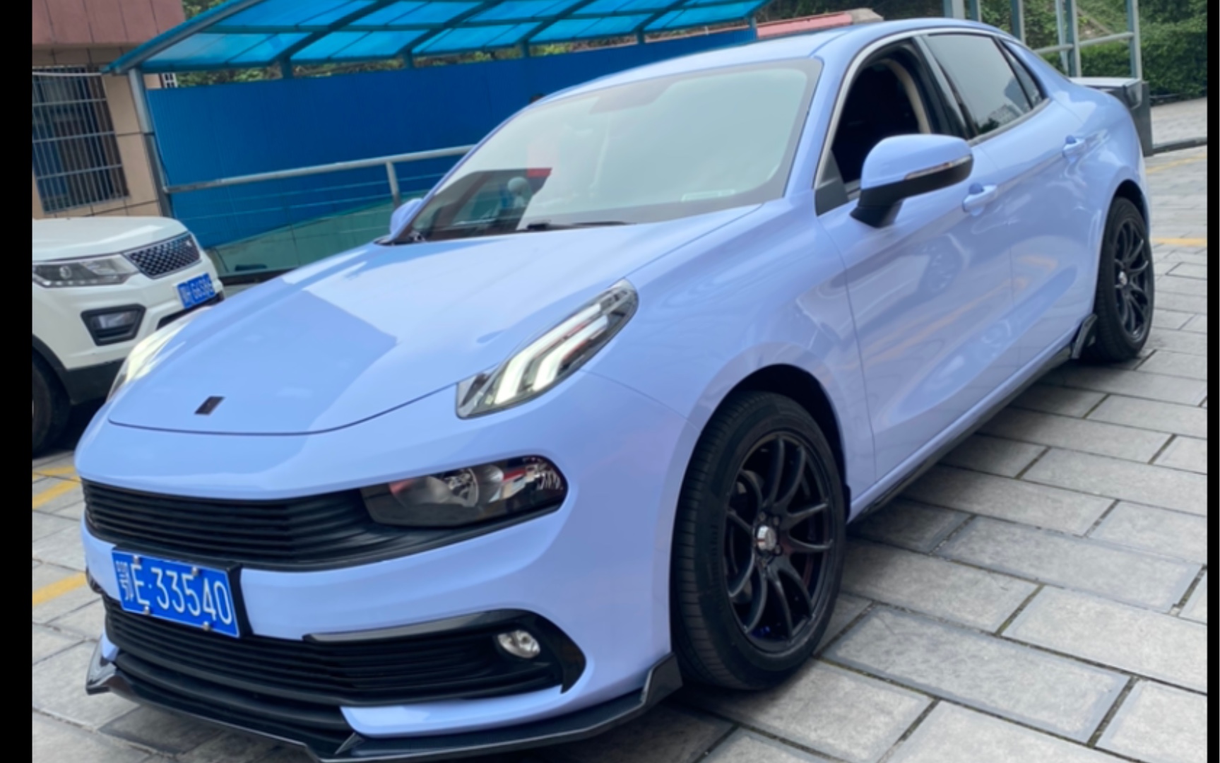 领克03水晶迷雾蓝_哔哩哔哩_bilibili