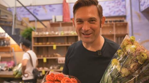 花艺师的日常 和nicolai Bergmann一起逛东京大田花市 哔哩哔哩