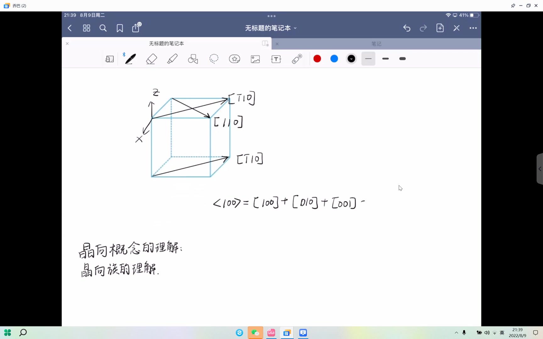 晶面指数和晶向指数的理解哔哩哔哩bilibili