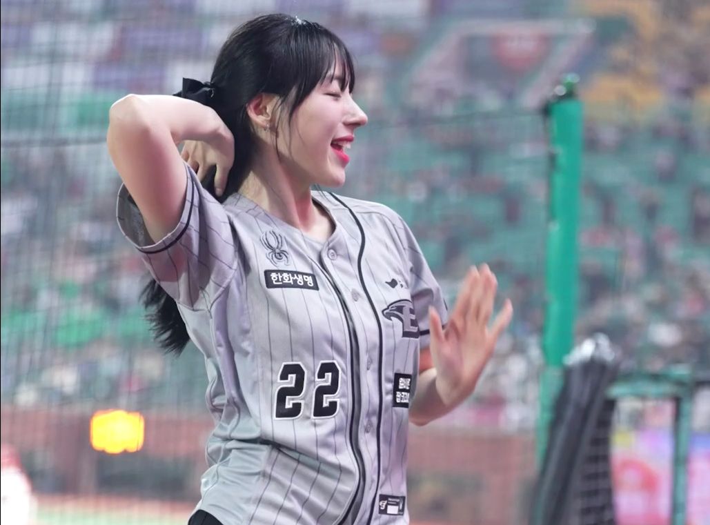 韩国职棒啦啦队 河智苑 健身后更好看了