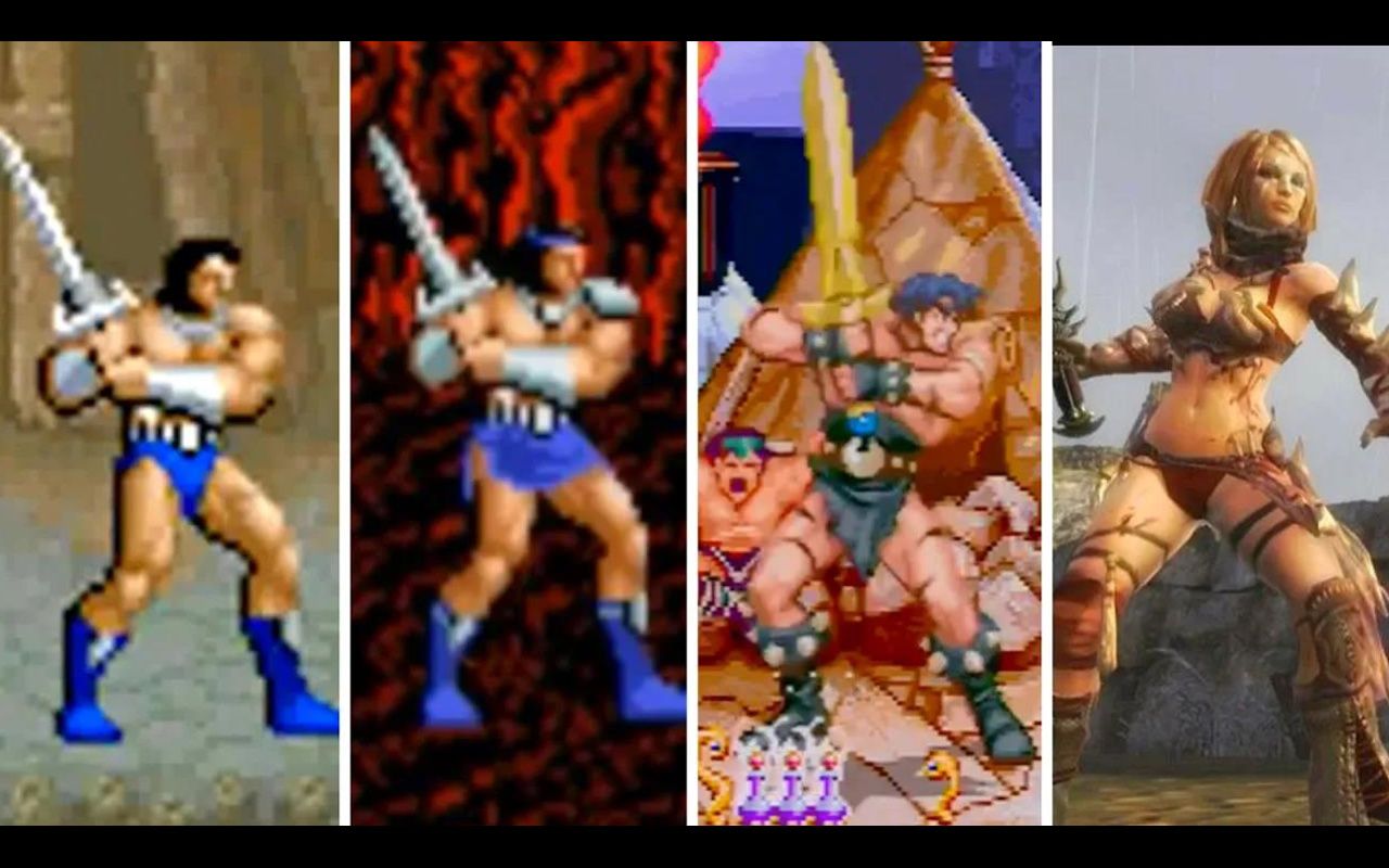 [图]【进化史】战斧 Golden Axe Games 1989-2008