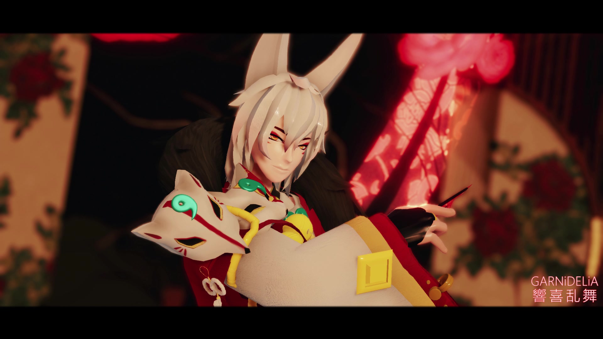 阴阳师mmd响喜乱舞妖狐风雅之士