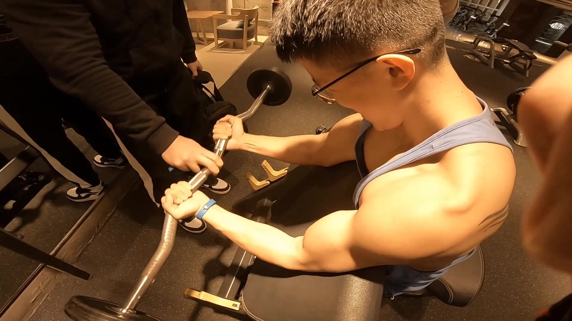 弱鸡健体小队的杰瑞米fst7手臂及胸部训练尝试强力推荐