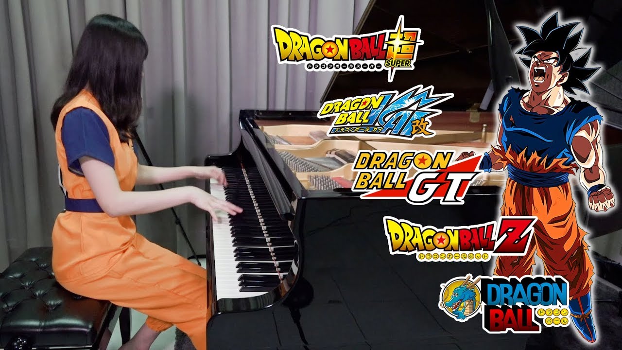 [图][转载]DRAGON BALL PIANO MEDLEY - 30,000 Subscribers Special - Ru's Piano